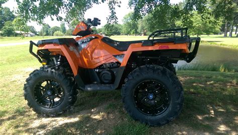 but it really comes down to the rider and what they are comfortable with. . Polaris atv forum